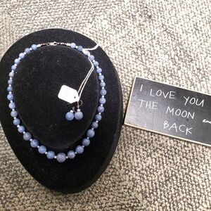 Lee Sands Blue Coral Set